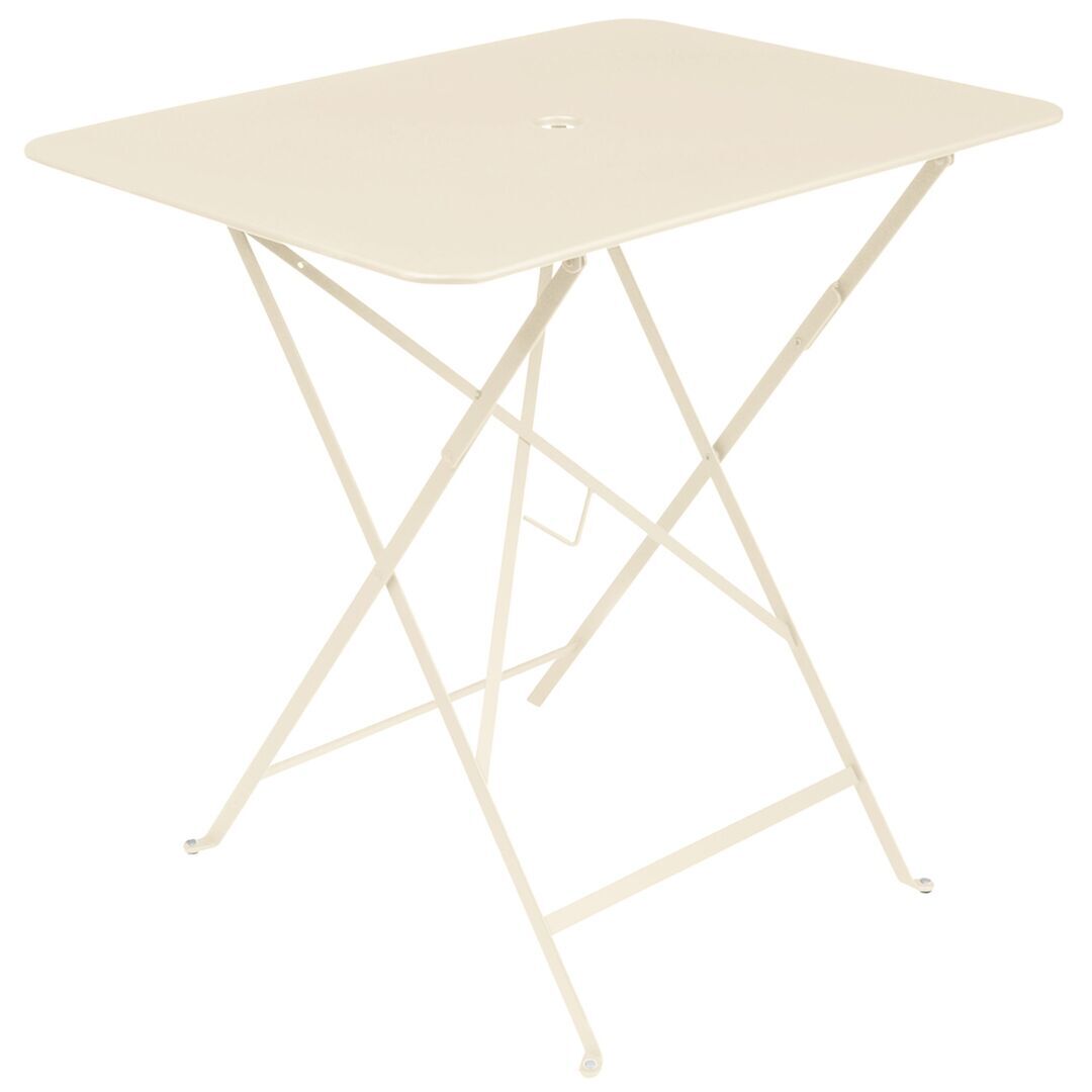 Fermob Bistro Tisch Eckig Latte-Beige E8, B: 77 cm / T: 57 cm 