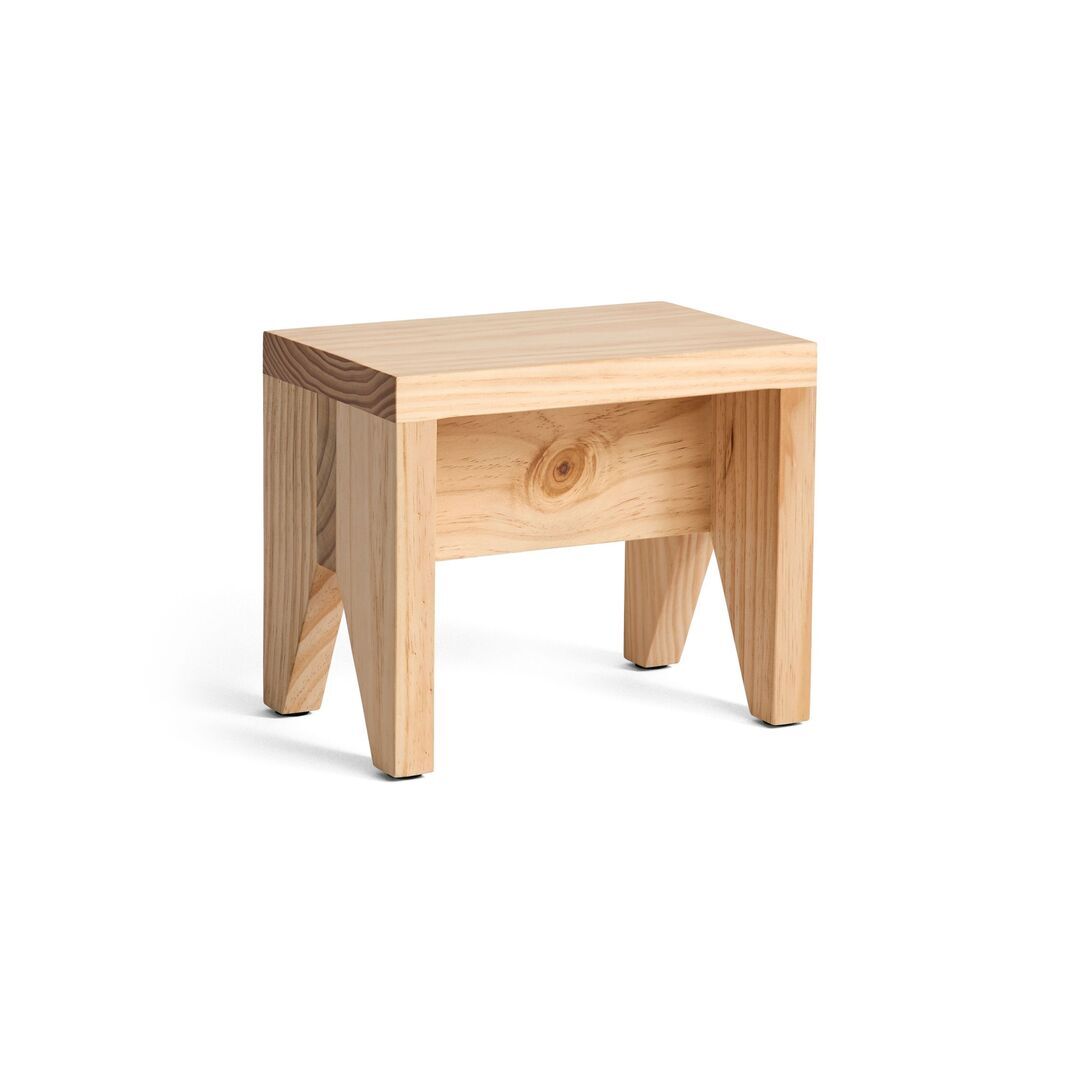 HAY Accessoires Vielseitiger Hocker Manolito von Hay Natural , B: 20 cm / L: 30 cm 