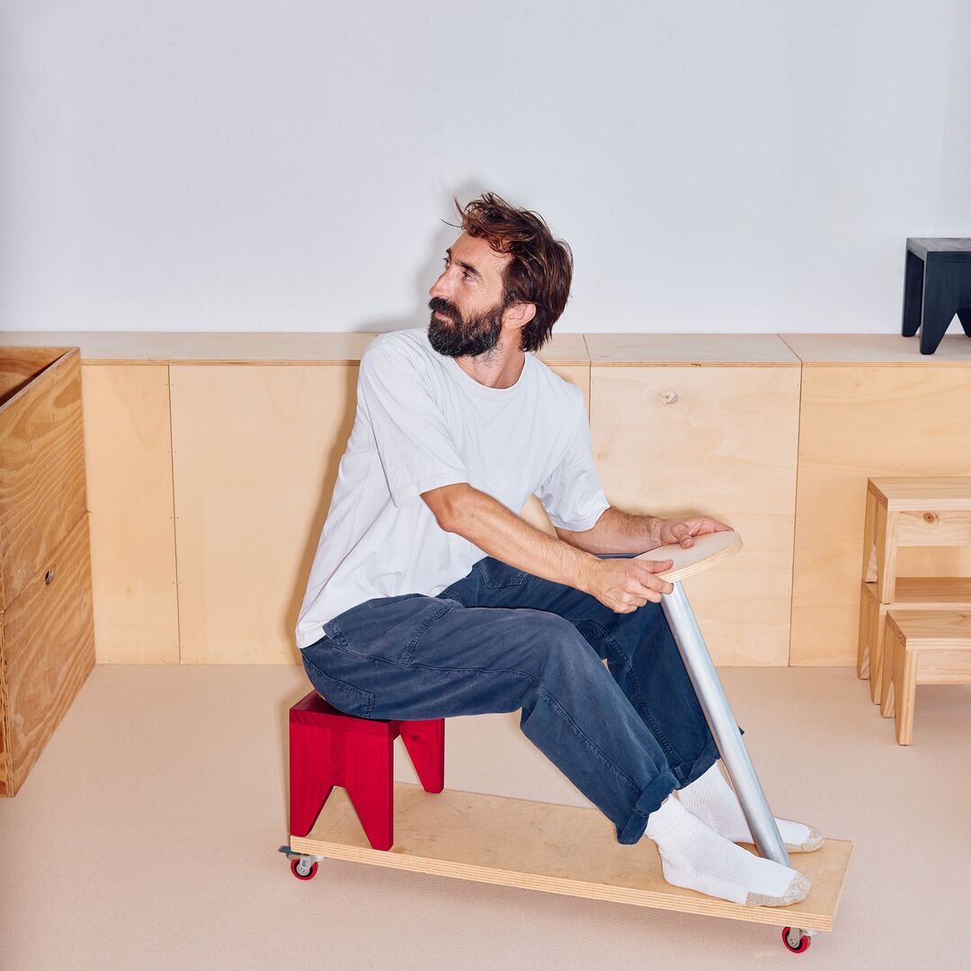 HAY Accessoires Vielseitiger Hocker Manolito von Hay Lifestyle