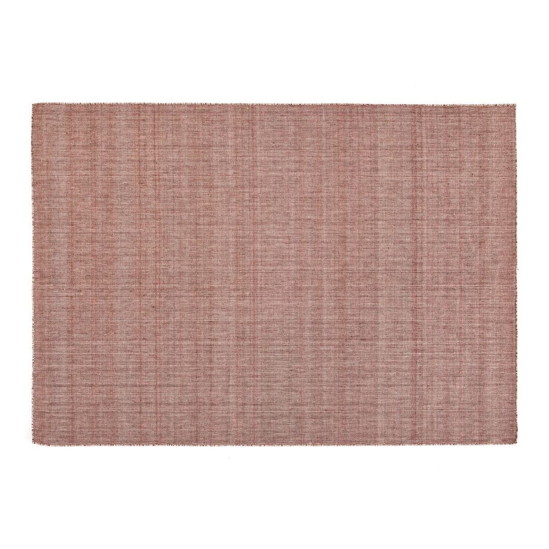 HAY Accessoires Mittlerer Teppich Haze von Hay Iron Red