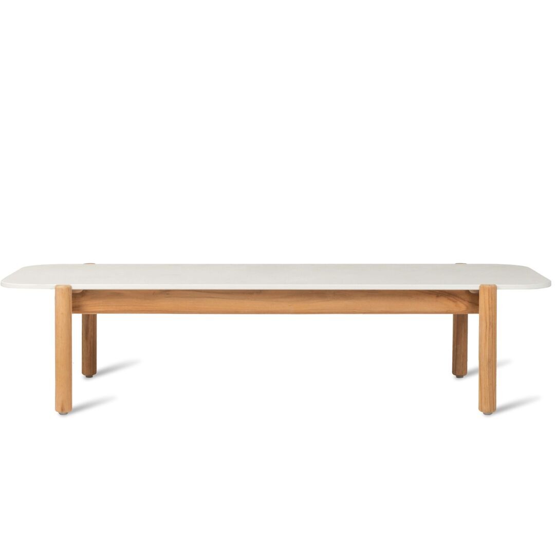 Vincent Sheppard Oda Coffee Table - Couchtisch von Vincent Sheppard Scherbe, Teakholz