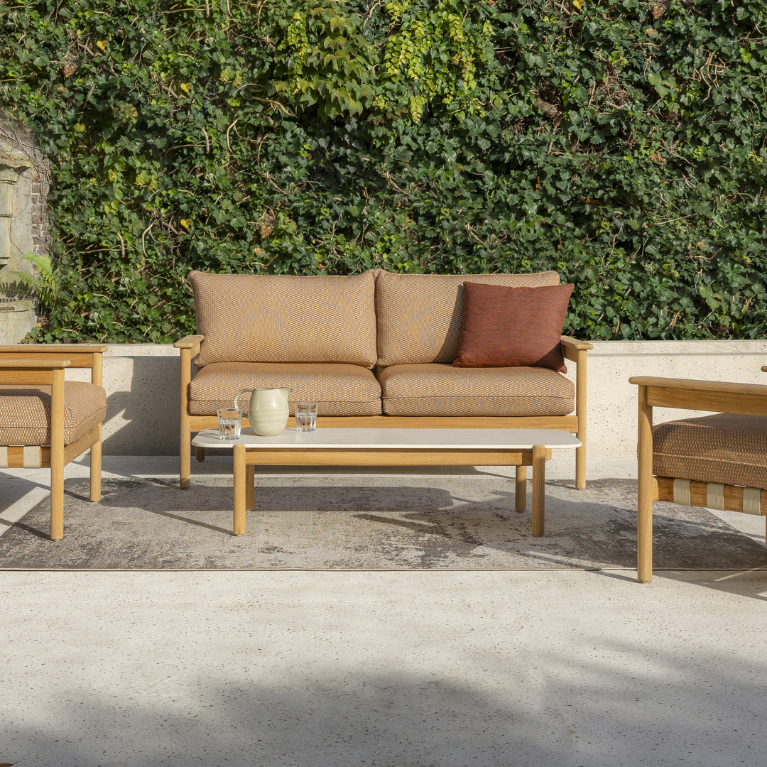 Vincent Sheppard Oda Coffee Table - Couchtisch von Vincent Sheppard Scherbe, Teakholz