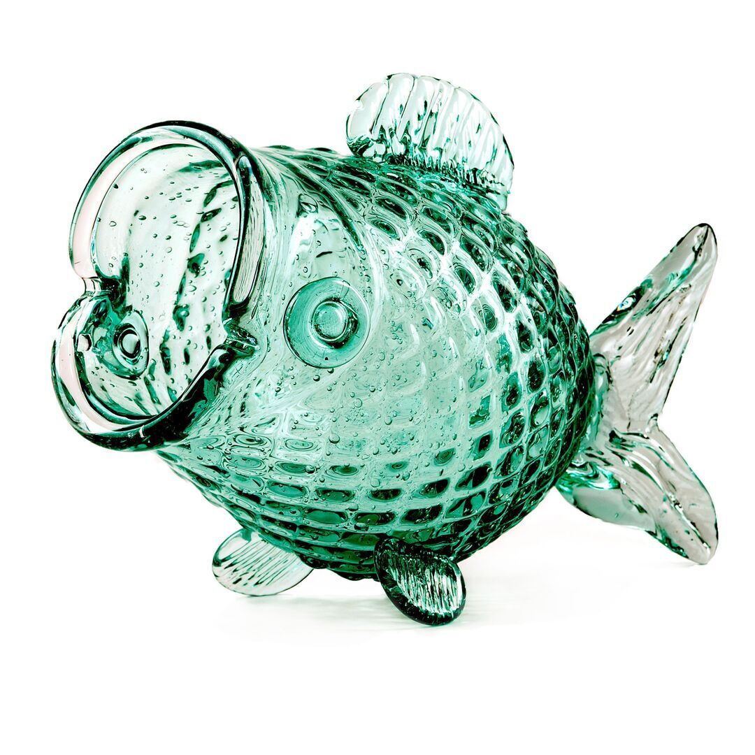 Glasobjekt Fat Fish im 2er Set von Pols Potten