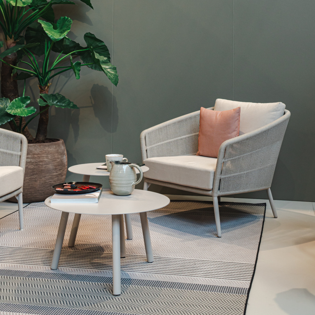 Vincent Sheppard Vincent Sheppard LILO COFFEE TABLE - Couchtisch  Moos, Ø: 60 cm 