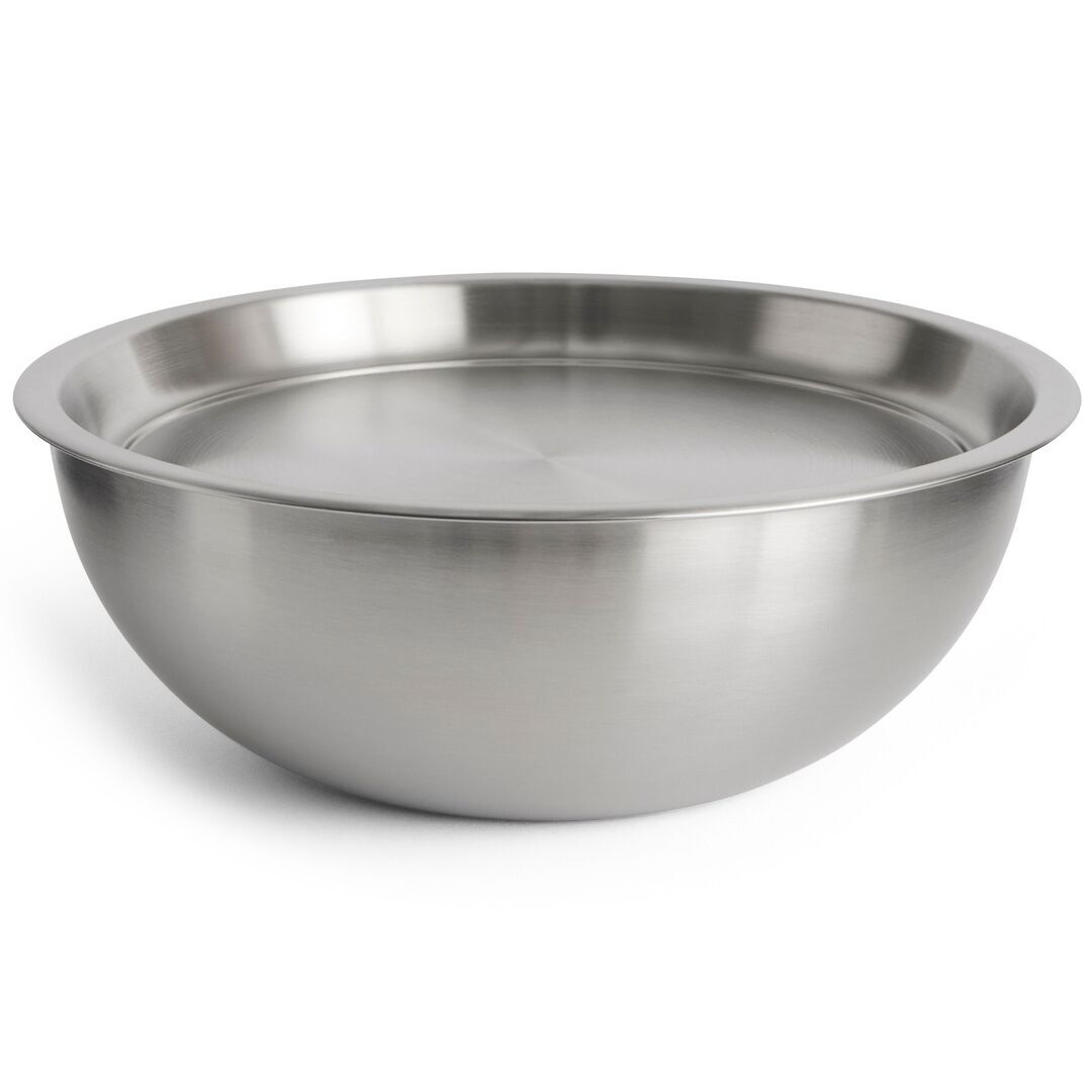 HAY Accessoires Edelstahl-Schüssel mit Deckel Outdoor Market von Hay Stainless steel, Large