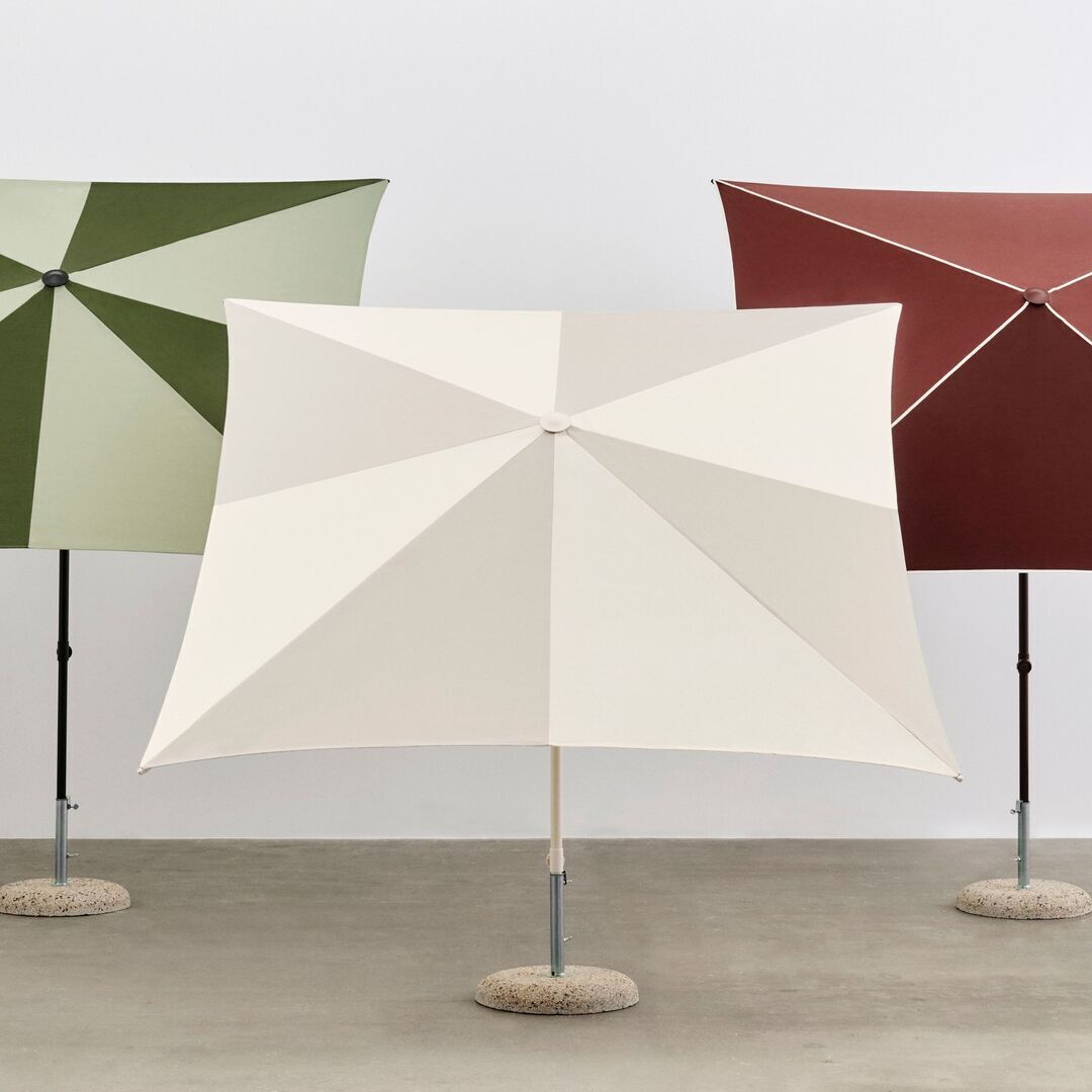 HAY Accessoires Sonnenschirm Terrazza in Square von Hay