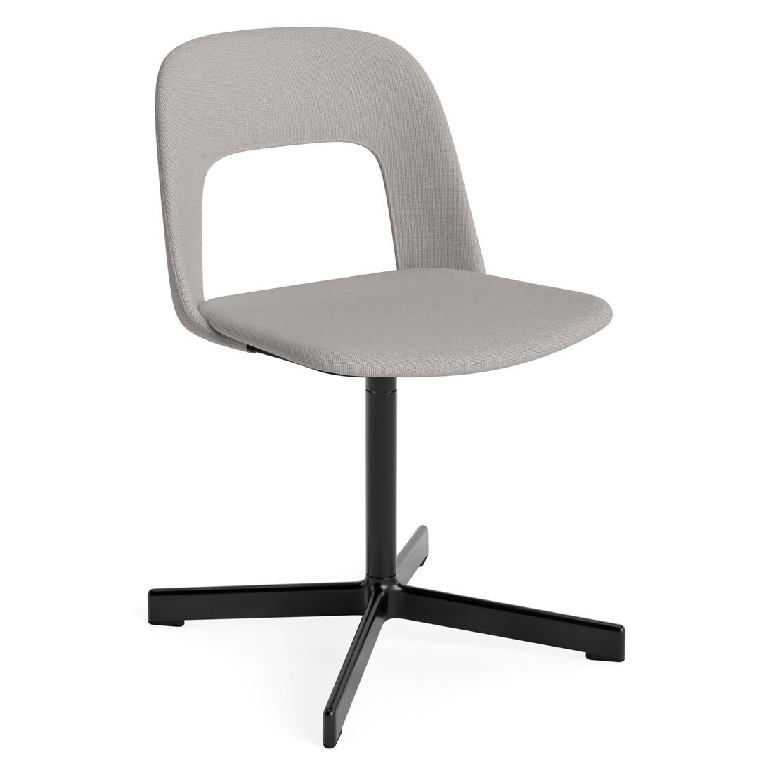 HAY Living Stuhl Layout 134 von Hay Schwarz pulverbeschichtet Aluminium,  Autumn - 101 