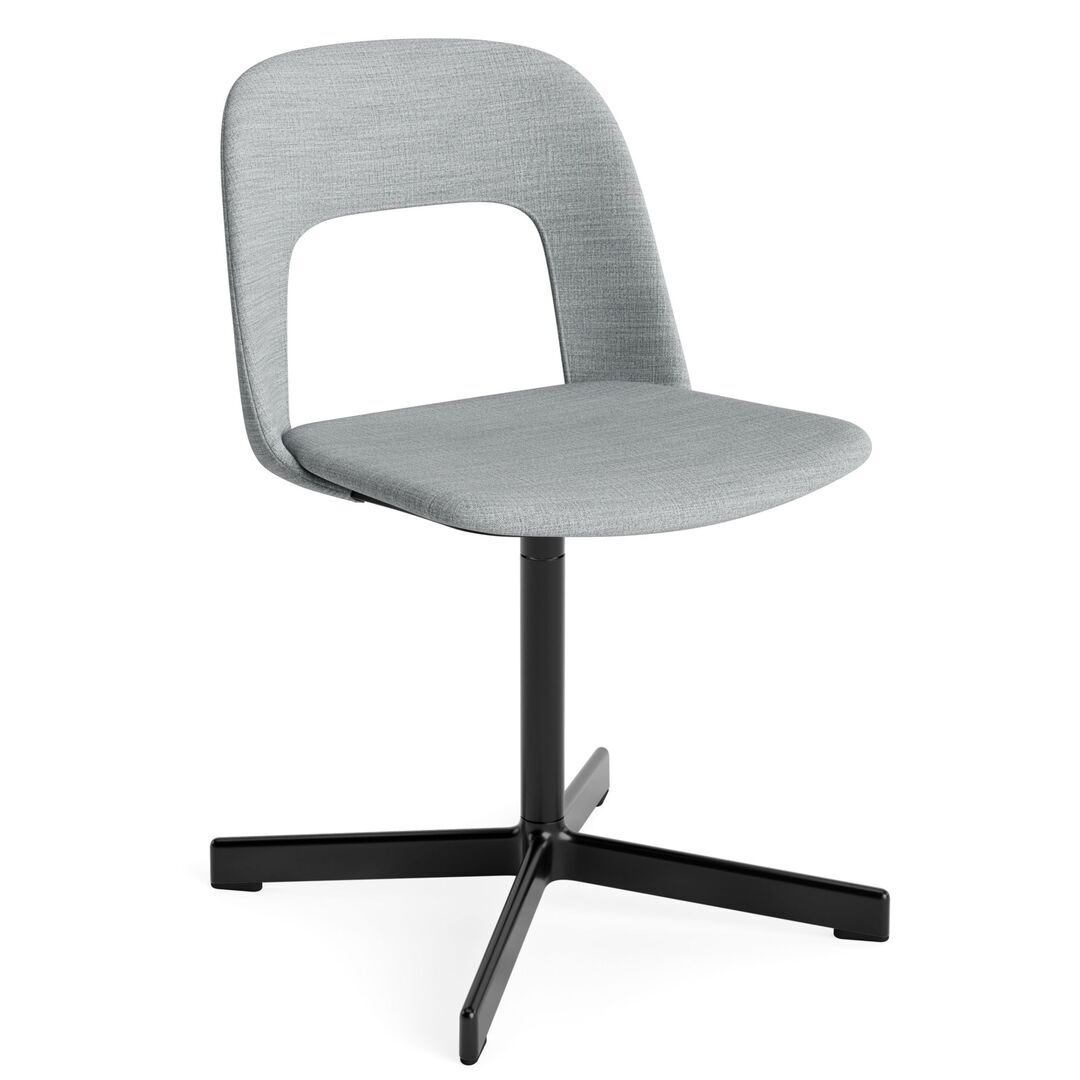 HAY Living Stuhl Layout 134 von Hay Schwarz pulverbeschichtet Aluminium, Remix - 123