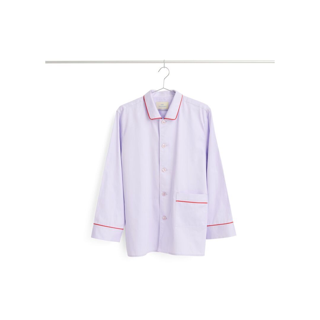 HAY Accessoires Outline Pyjama L/S Shirt Lavender, XS/S
