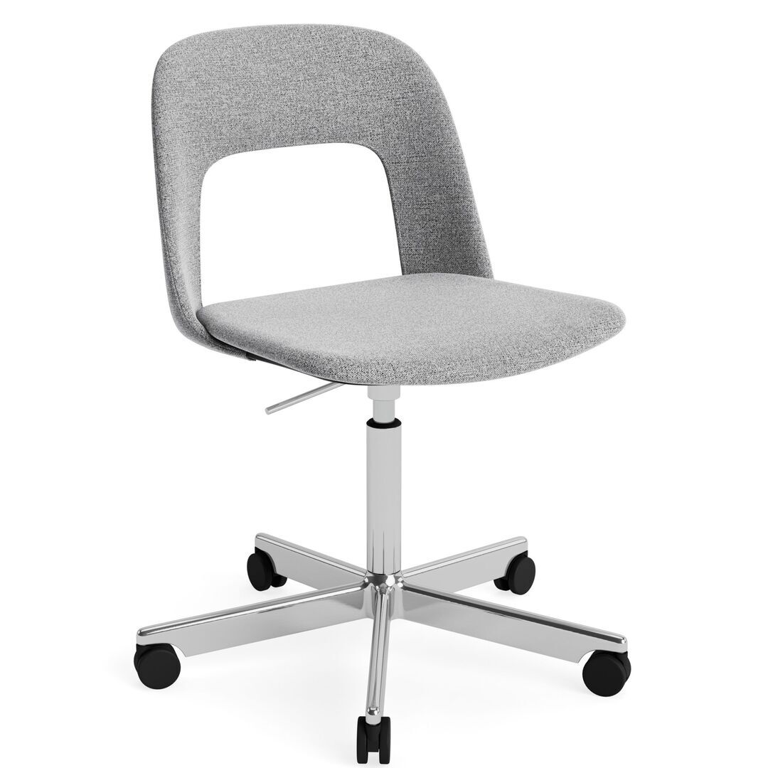 HAY Living Bürostuhl Layout 144 von Hay Aluminium poliert, Hallingdal - 130