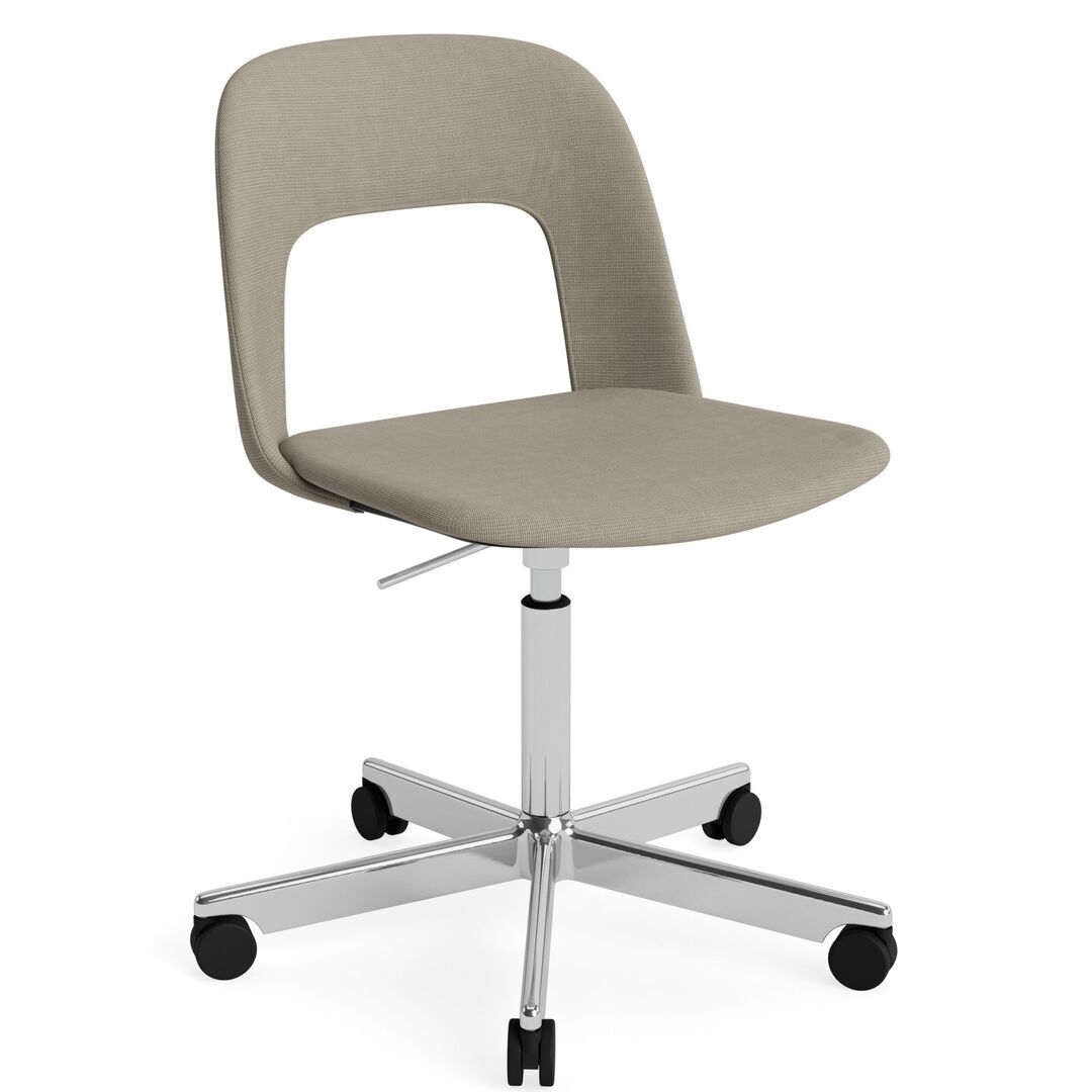 HAY Living Bürostuhl Layout 144 von Hay Aluminium poliert, Naveli - 133 