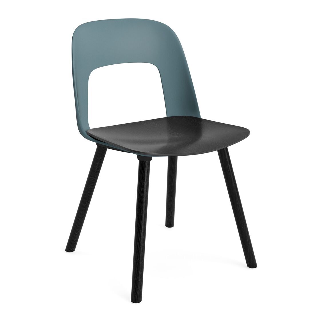 HAY Living Stuhl Layout 122 von Hay Ocean, Black