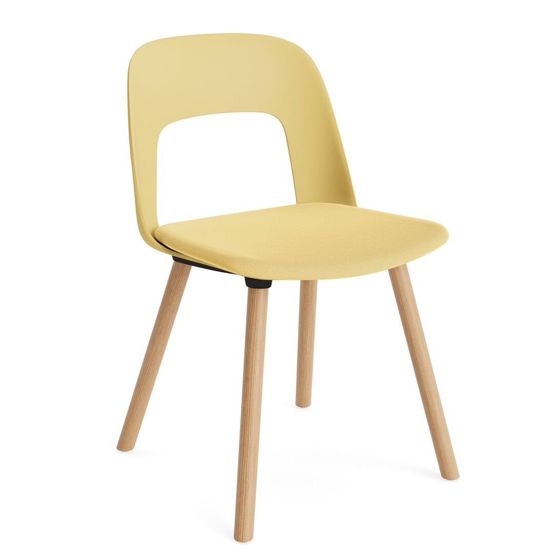 HAY Living Stuhl Layout 123 von Hay  Biscotti  / Relate - 431 , Natural 