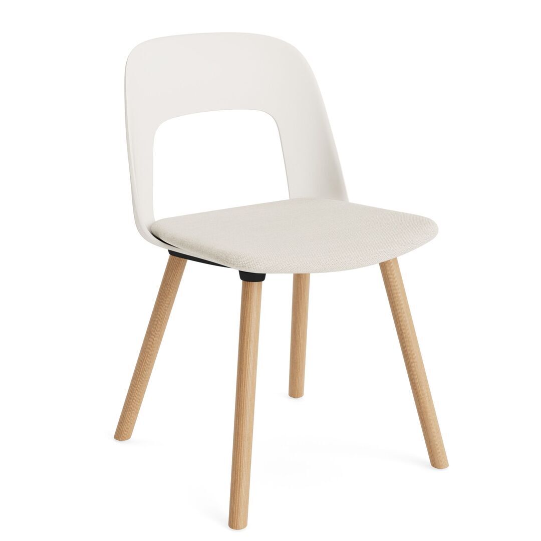 HAY Living Stuhl Layout 123 von Hay Cream White / Mode - 011, Natural 