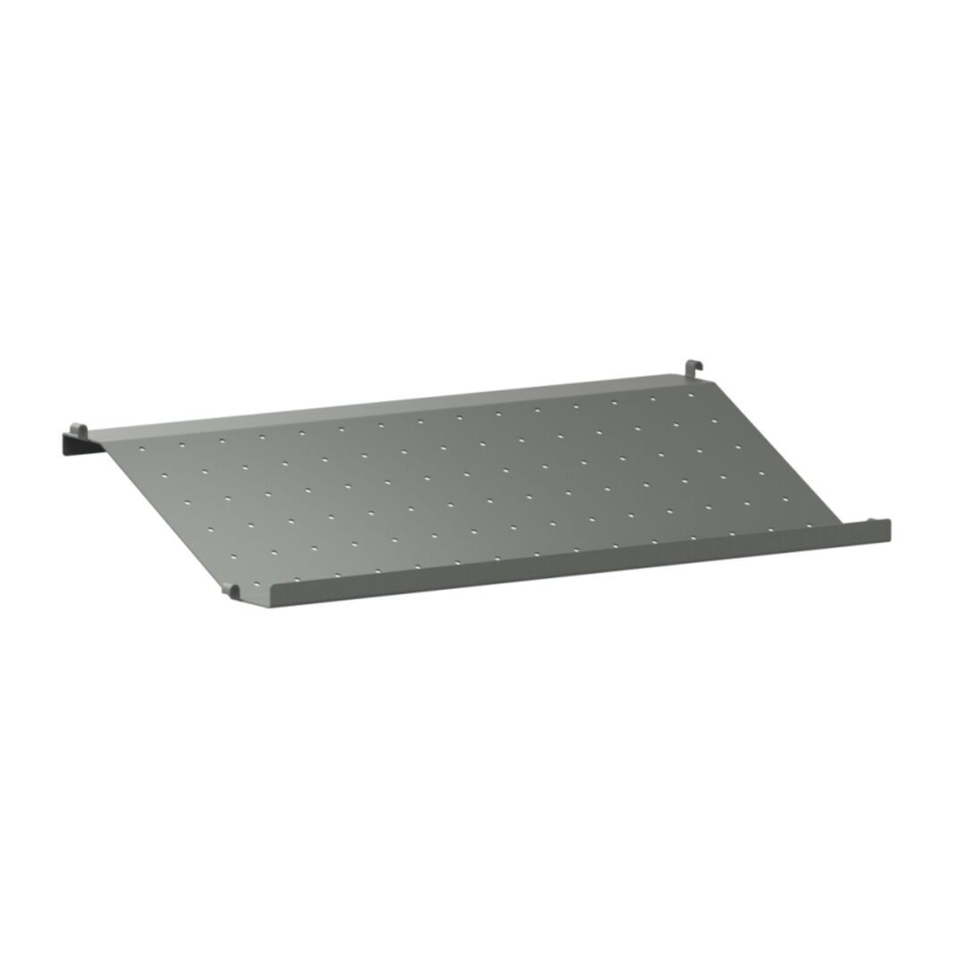 String Furniture Shoe Shelf Metal Dunkelgrau, B: 58 cm, T: 30 cm