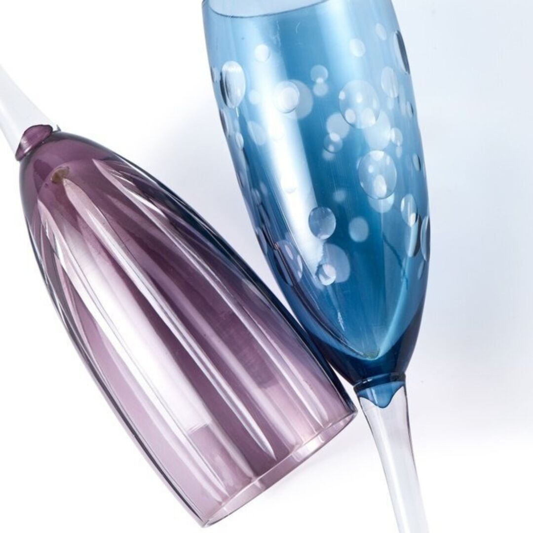 POLSPOTTEN Cuttings Champagnergläser - 6-er Set