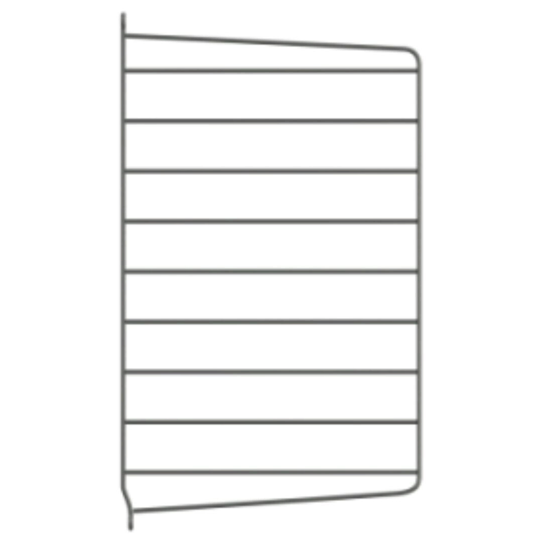 String Furniture Wall Panels / Pack 1 Dunkelgrau, H: 50 cm, T: 30 cm