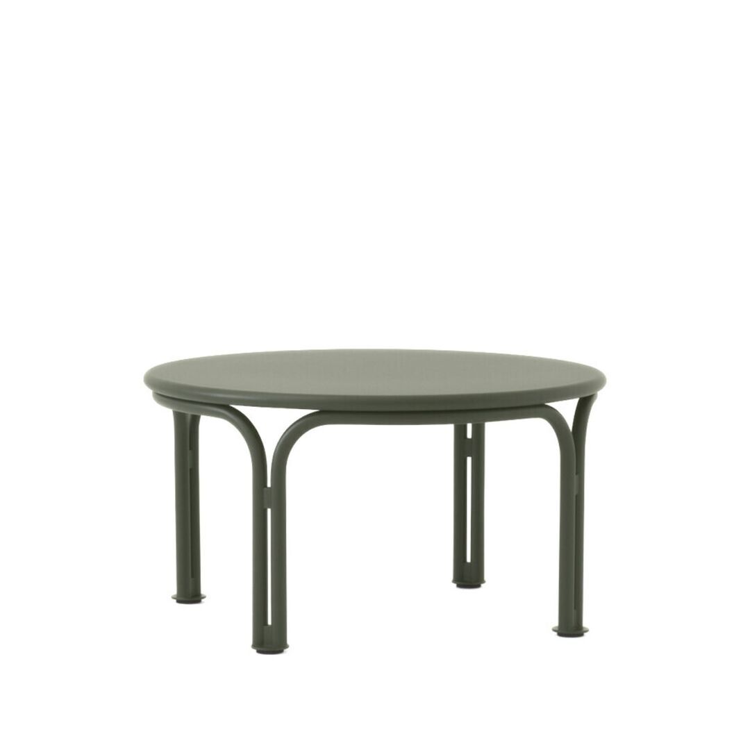 &Tradition Outdoor Couchtisch Thorvald SC108 & SC109 von &Tradition Bronze Green, Ø: 70 cm / H: 37 cm