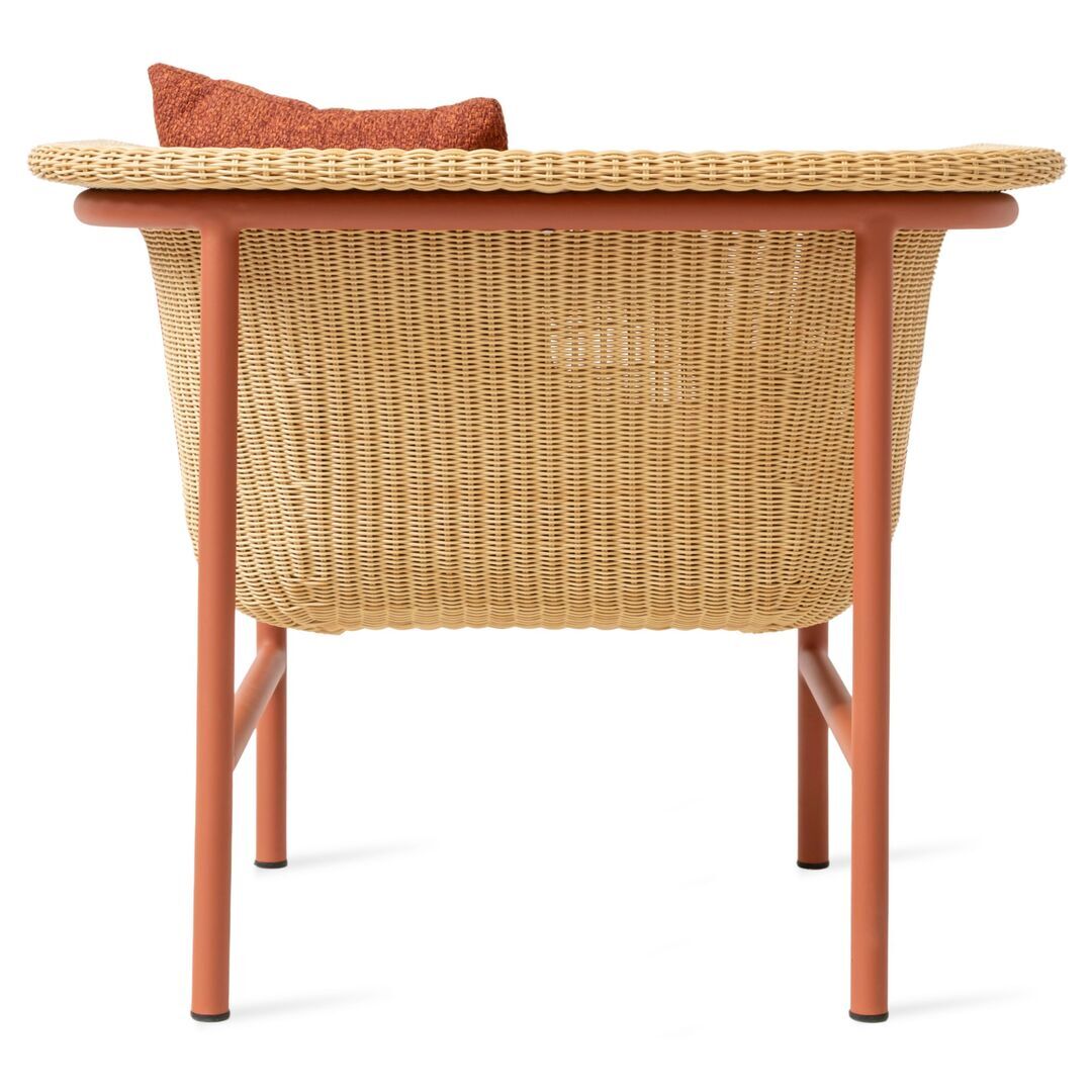 Vincent Sheppard Vincent Sheppard Wicked Lounge Chair Terrakotta – Natur