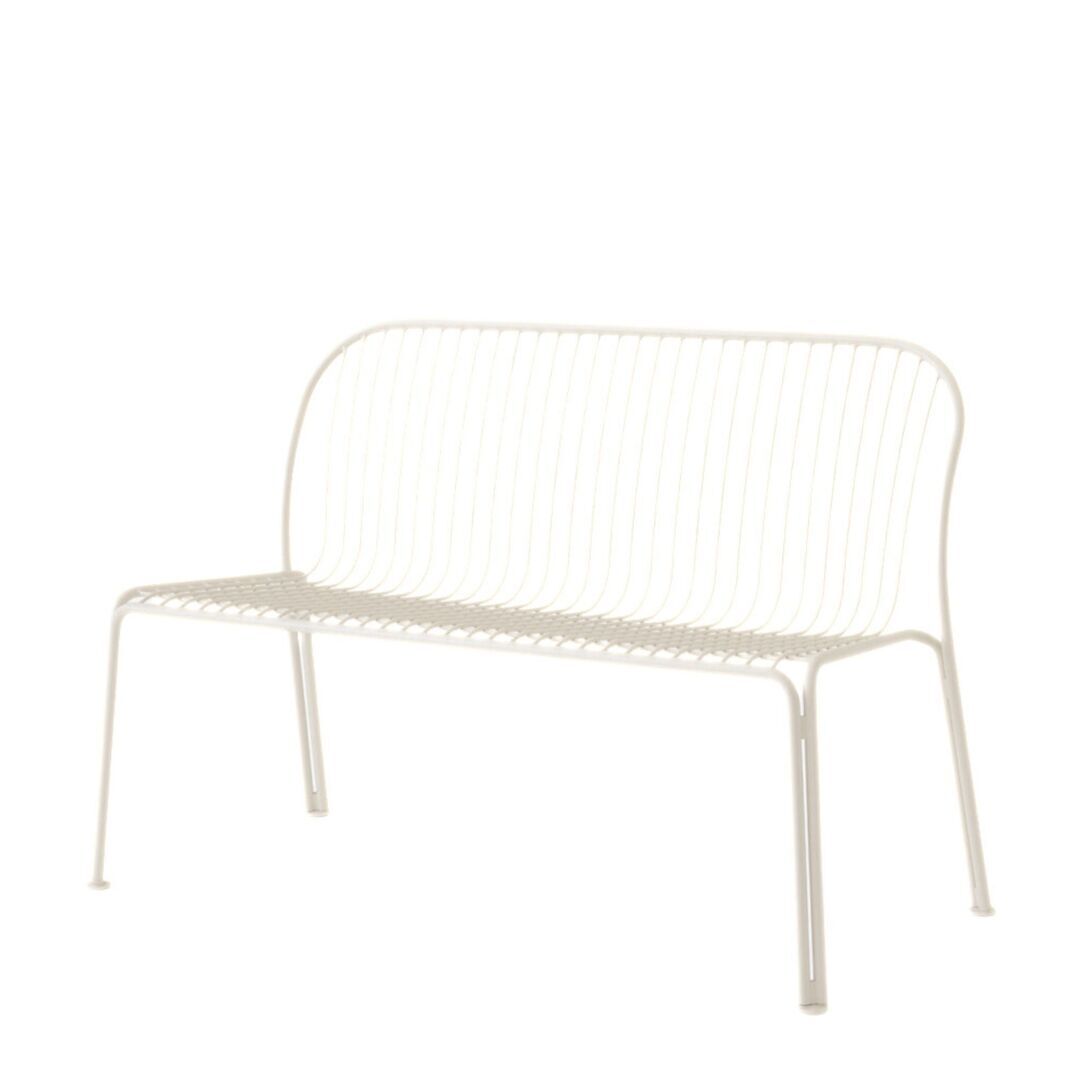 &Tradition Outdoor Dining Sitzbank Thorvald SC111 von &Tradition Ivory