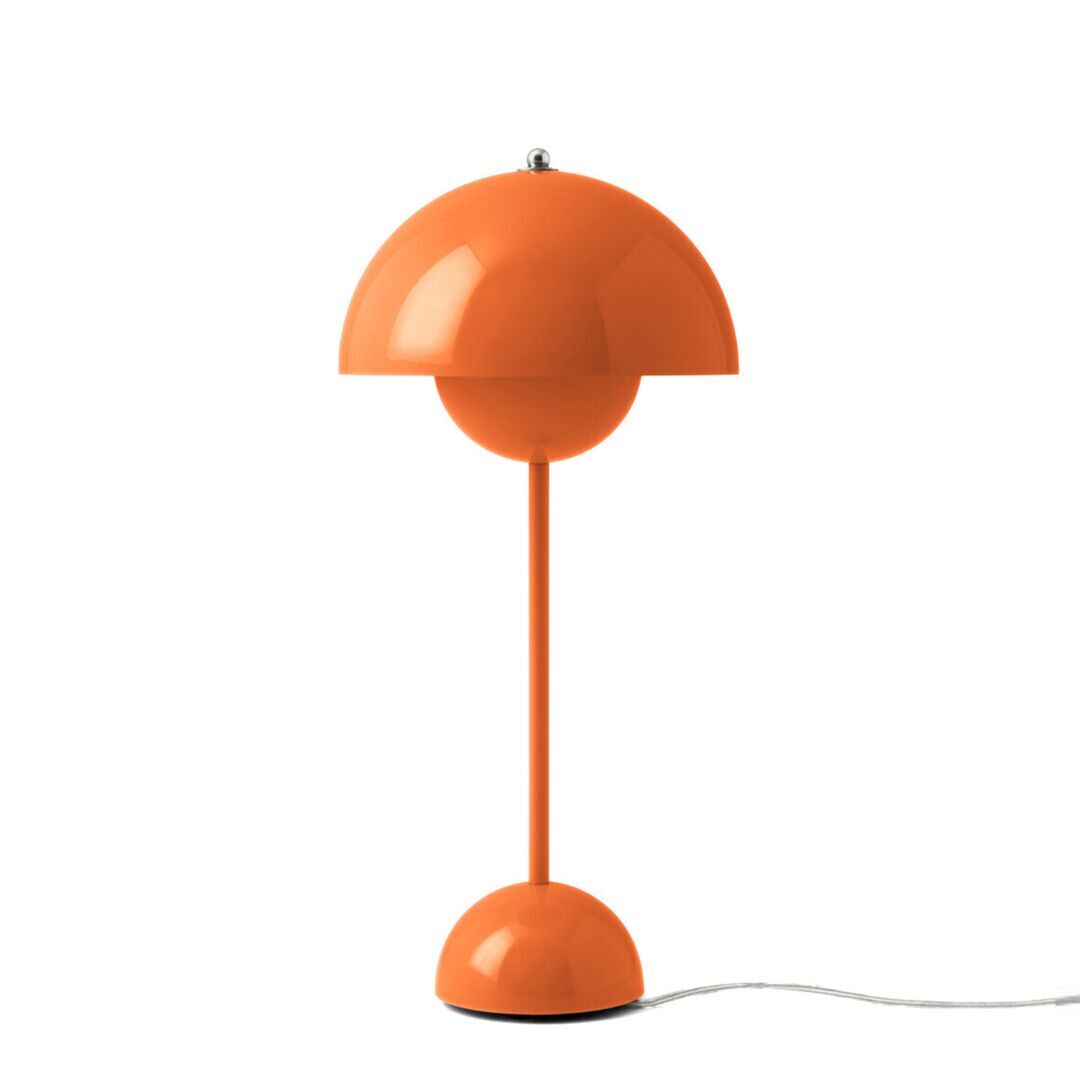 &Tradition Tischleuchte 'Flowerpot VP3' Zesty Orange