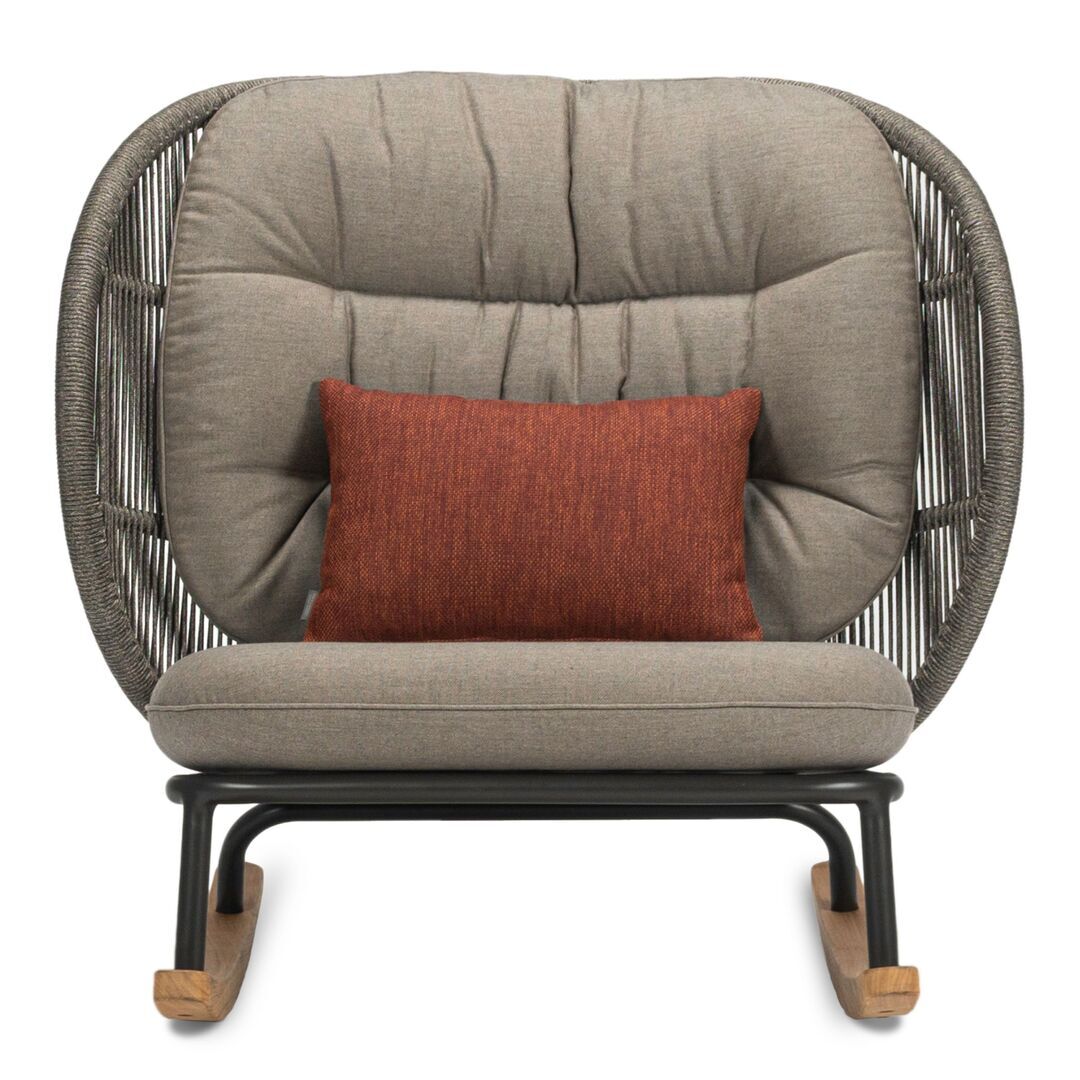 Vincent Sheppard Kodo Rocking Chair Quick Ship Set Rost Zimt von Vincent Sheppard Rost Zimt