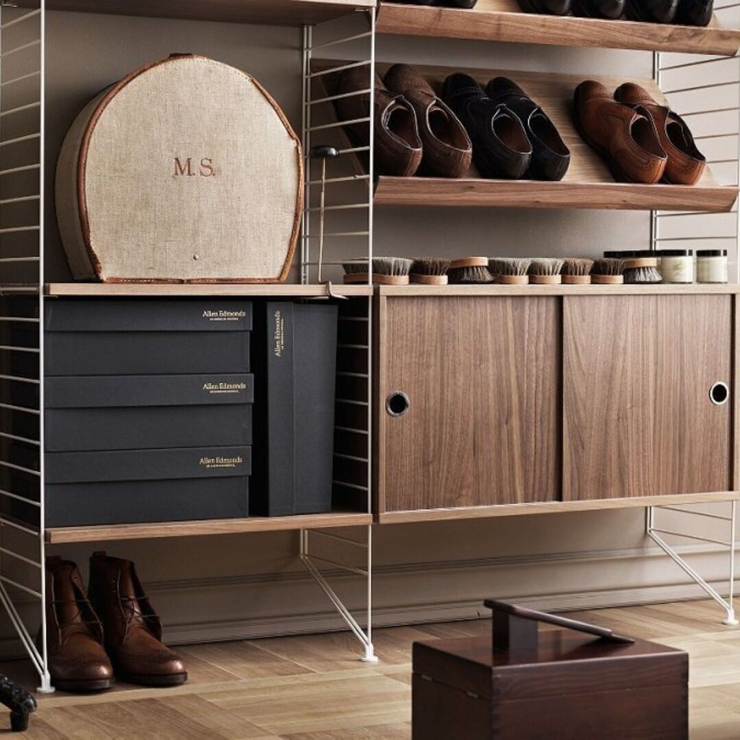 String Furniture Magazine shelf wood