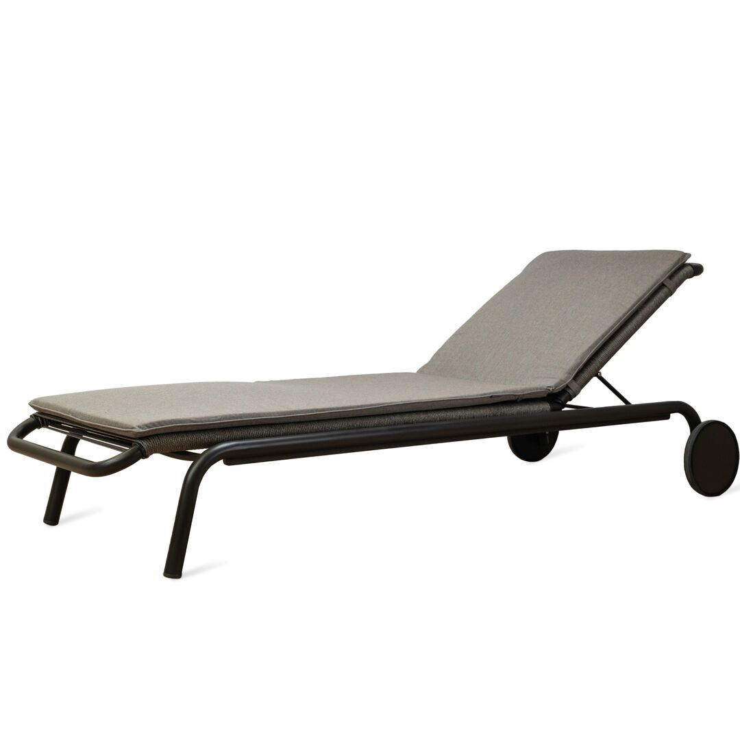 Vincent Sheppard Vincent Sheppard Kodo Sunlounger Fossilgrau, Dunkler Rauch 