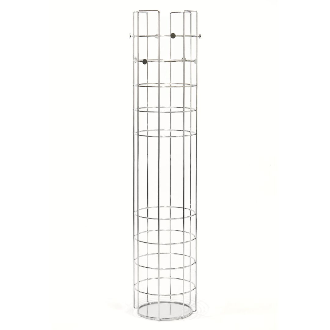 Richard Lampert  Bazar Standgarderobe Chrom