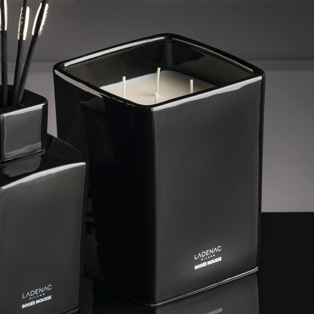 LADENAC Milano Duftkerze Large Minimal Collection von Ladenac Black