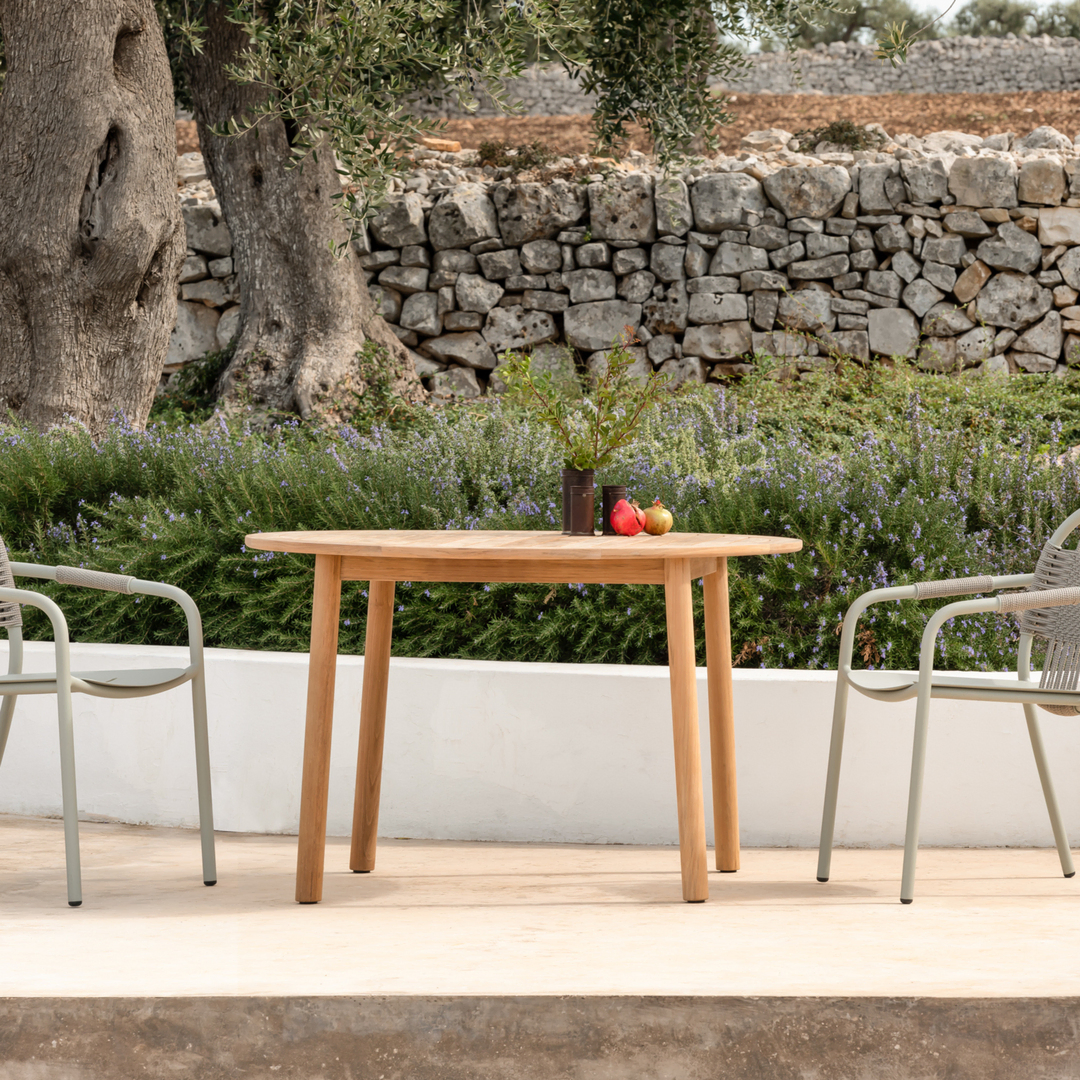 Vincent Sheppard Vincent Sheppard Sam Dining Table - Esstisch Unbehandeltes Teakholz