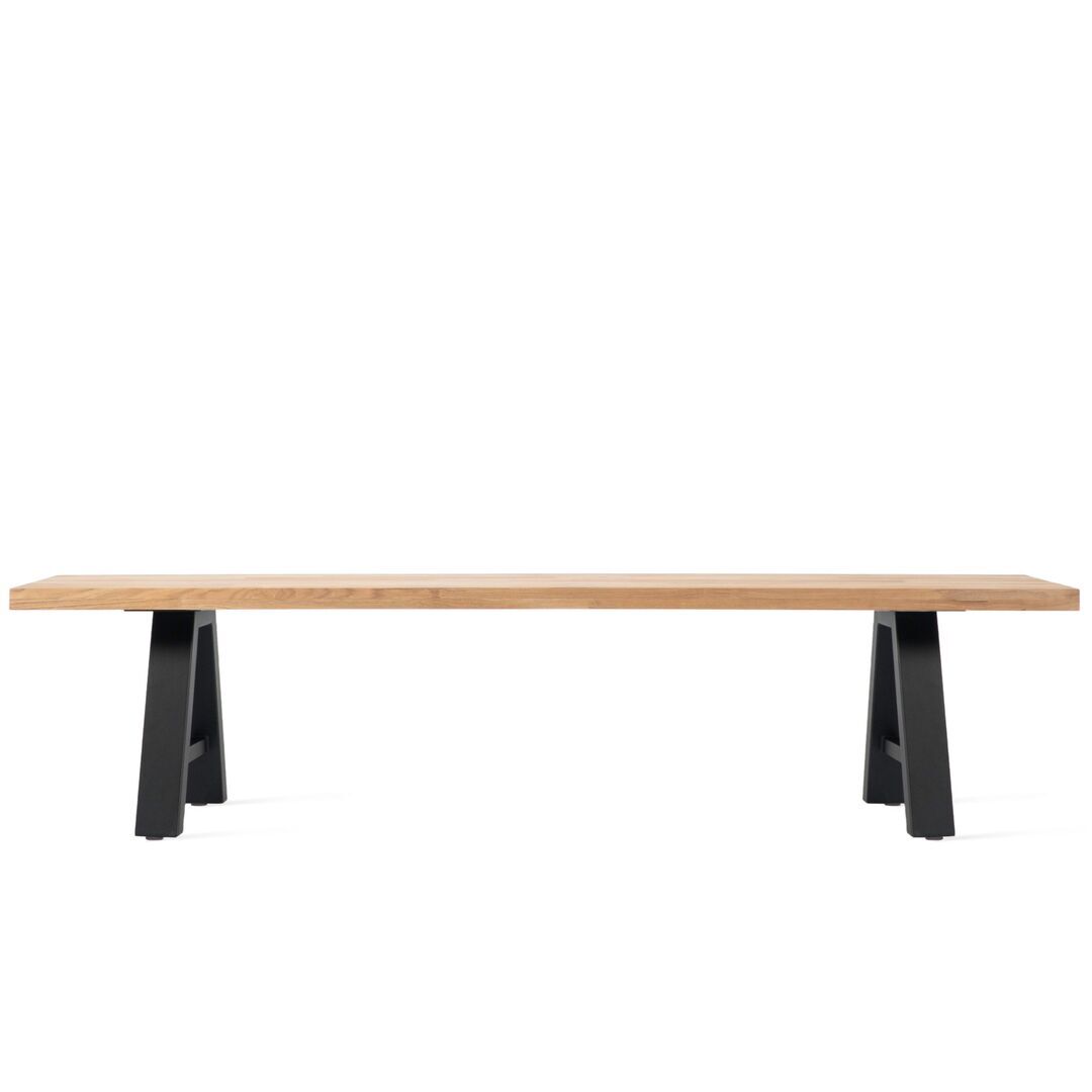 Vincent Sheppard Vincent Sheppard Matteo Bench Black - Sitzbank Schwarz, L: 195 cm 