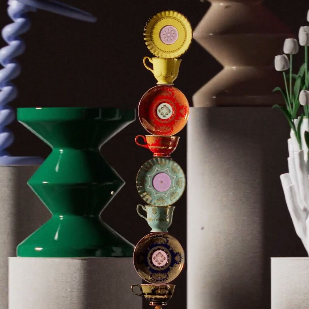 Teetassen Grandpa im 4er Set von Pols Potten