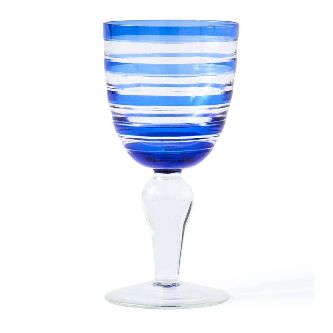 Weingläser Kobalt im 6er Set von Pols Potten