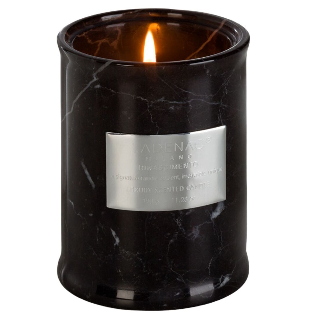 LADENAC Milano Duftkerze Rinascimiento von Ladenac Cuir des Médicis