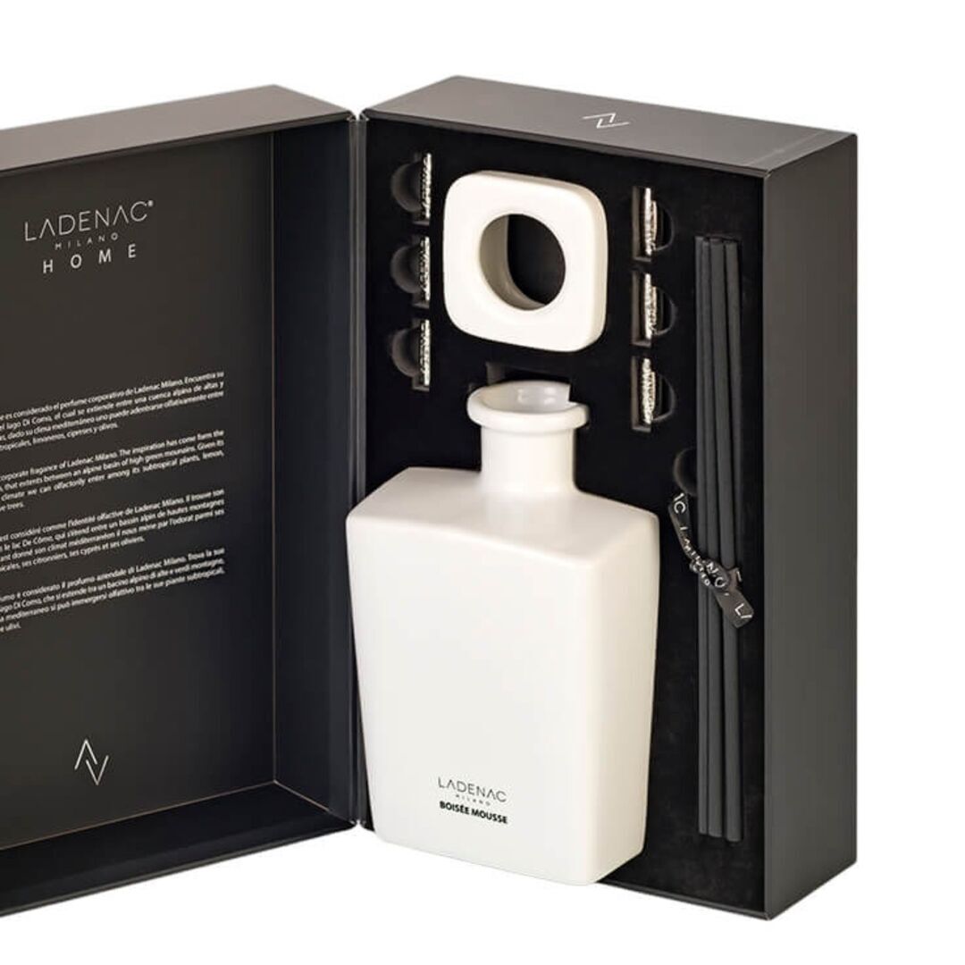 LADENAC Milano Diffuser Large Minimal Collection von Ladenac White, Boissée Mousse