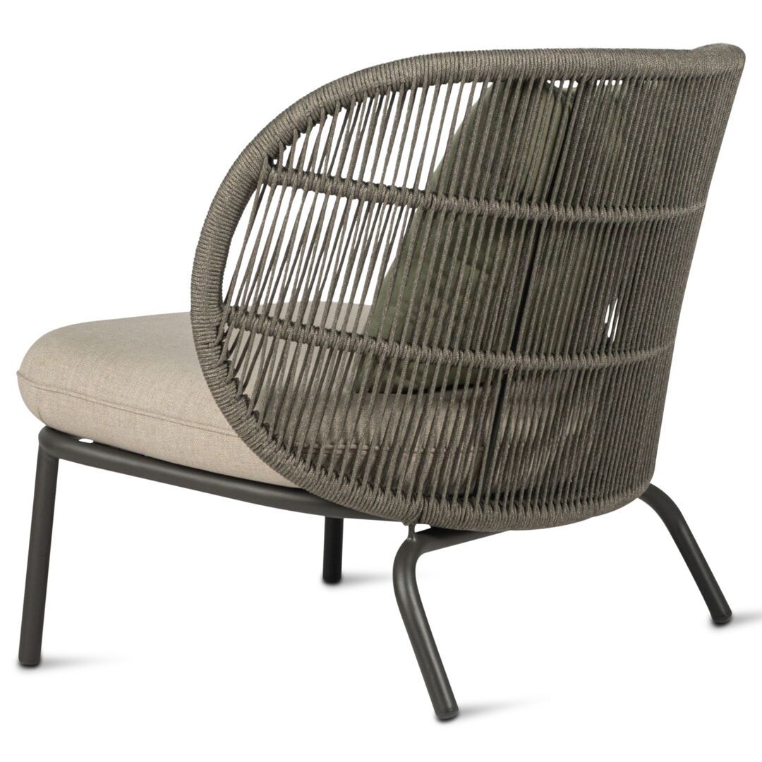 Vincent Sheppard Vincent Sheppard Kodo Lounge Chair Fossilgrau, Dunkler Rauch 