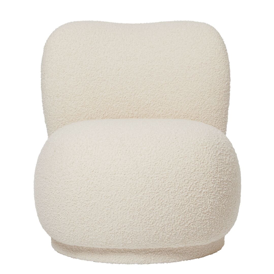 Ferm Living Rico Lounge Piccolo Nordic Bouclé - Off-white Offwhite