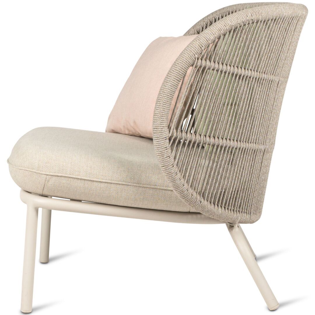Vincent Sheppard Kodo Lounge Chair Quick Ship Set Dünenweiss von Vincent Sheppard Dünenweiss