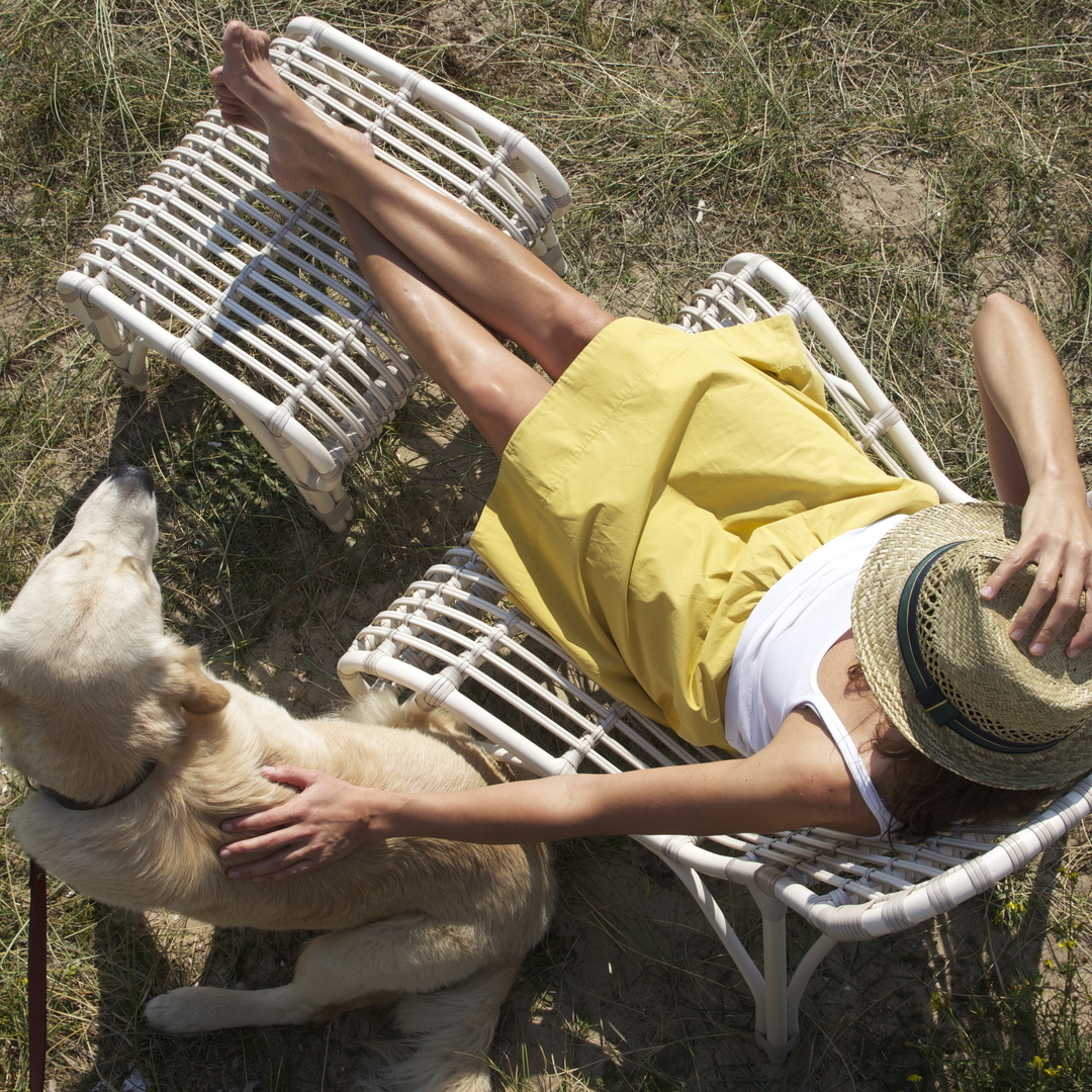 Vincent Sheppard Vincent Sheppard Lucy Footrest Kunststoffgeflecht