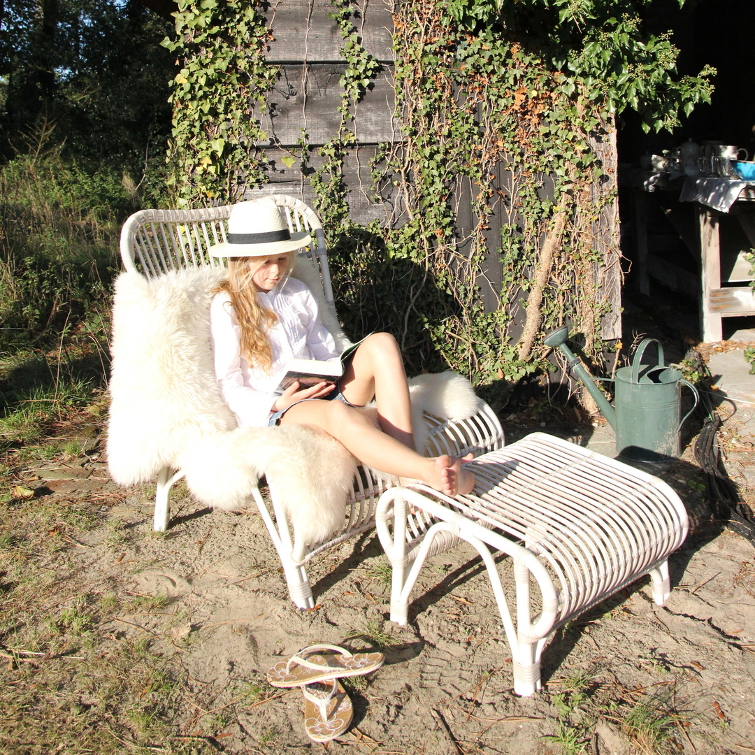 Vincent Sheppard Vincent Sheppard Lucy Footrest Kunststoffgeflecht