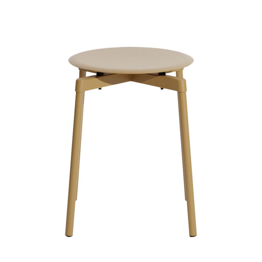 Petite Friture Hocker Fromme von Petite Friture  Gold