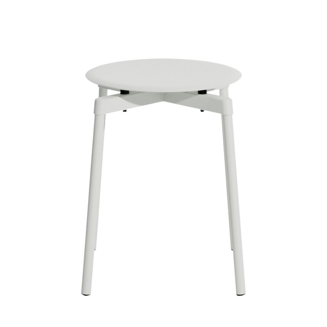 Petite Friture Hocker Fromme von Petite Friture  Pearl grey