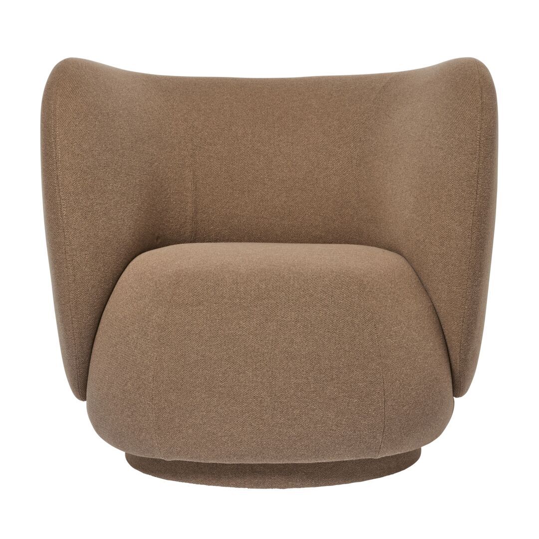 Ferm Living Rico Lounge Chair Dark sand