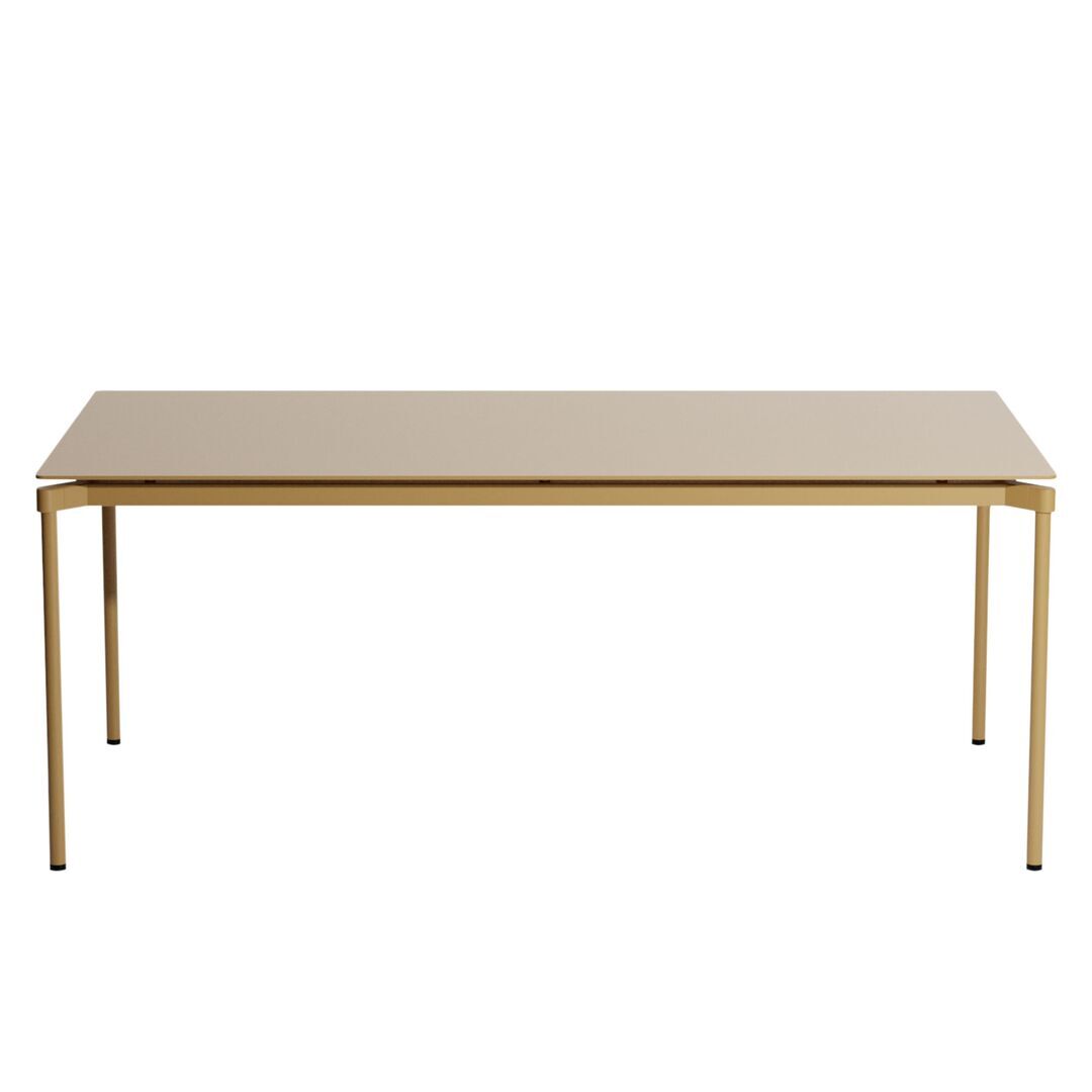 Petite Friture Rechteckiger Tisch Fromme von Petite Friture  Gold
