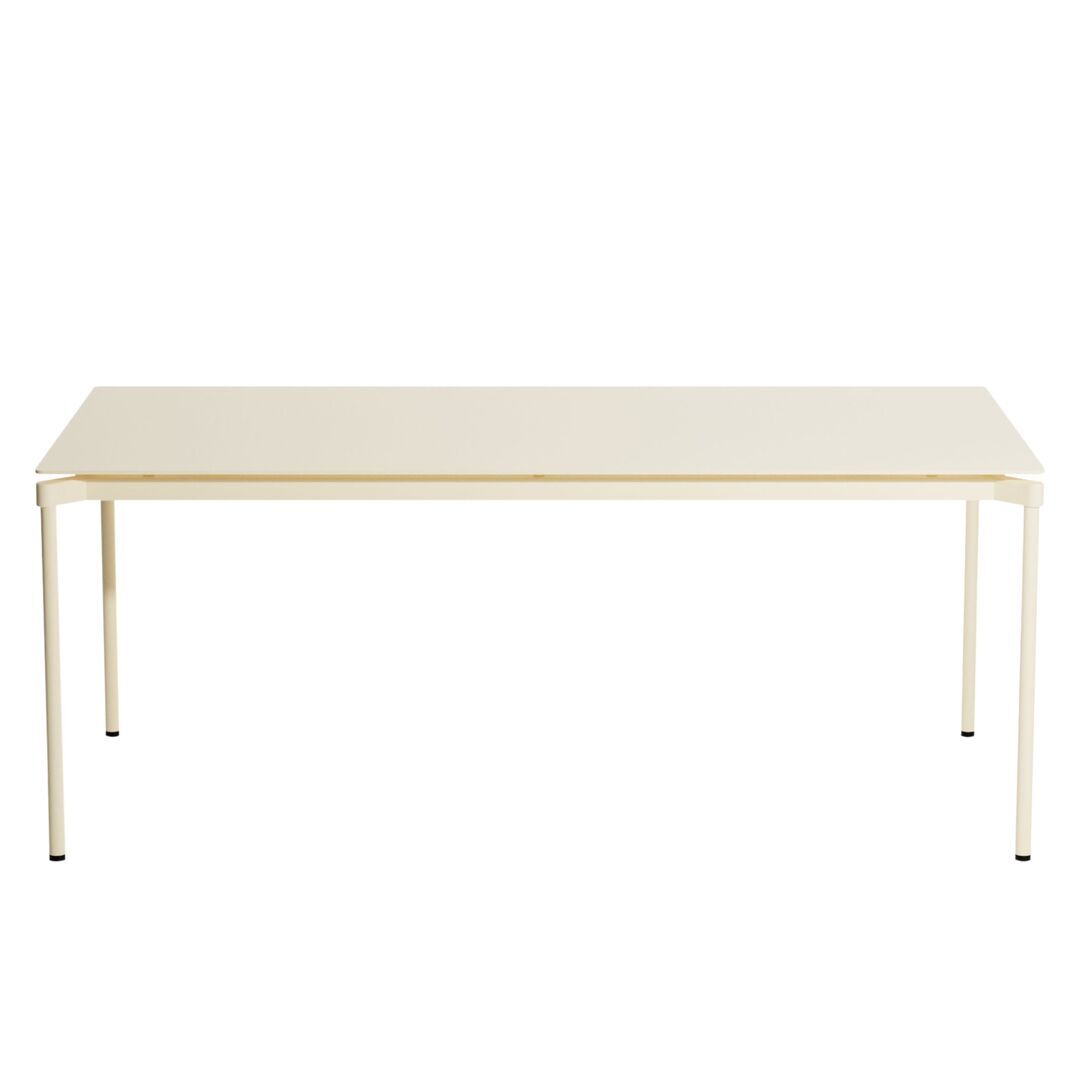 Petite Friture Rechteckiger Tisch Fromme von Petite Friture  Ivory