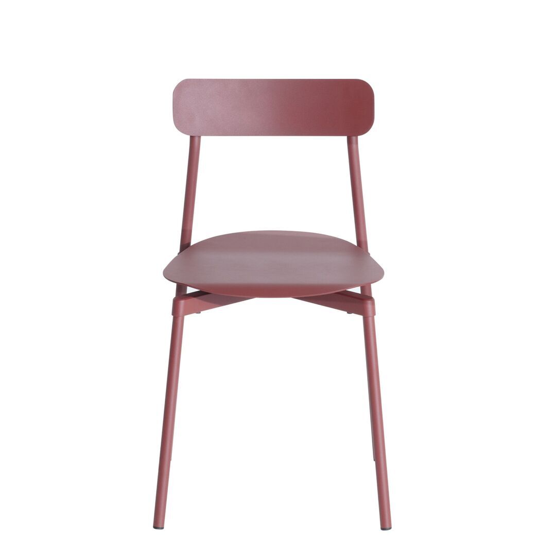 Petite Friture Stuhl Fromme von Petite Friture Brown red