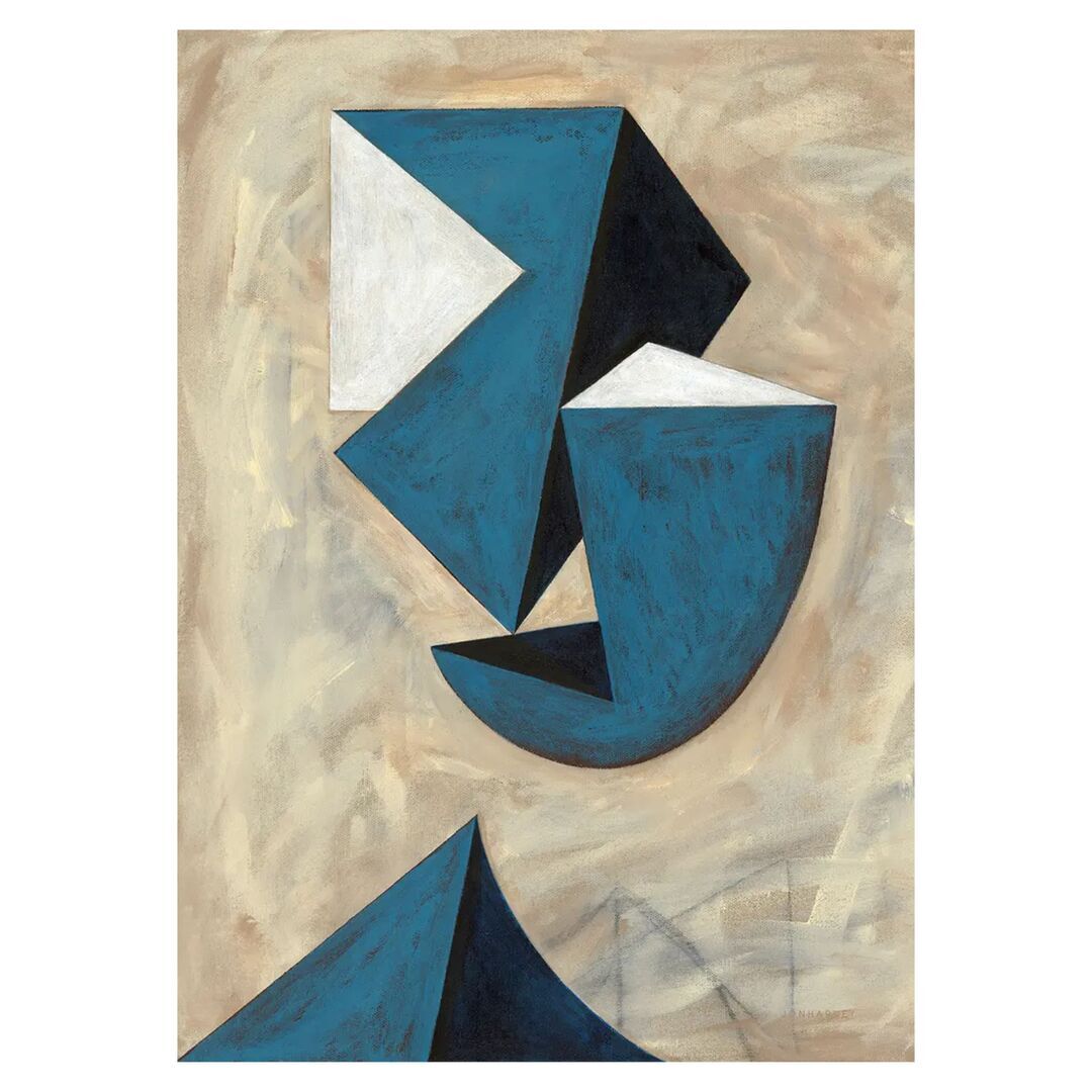 Gemälde Double Life von Paper Collective