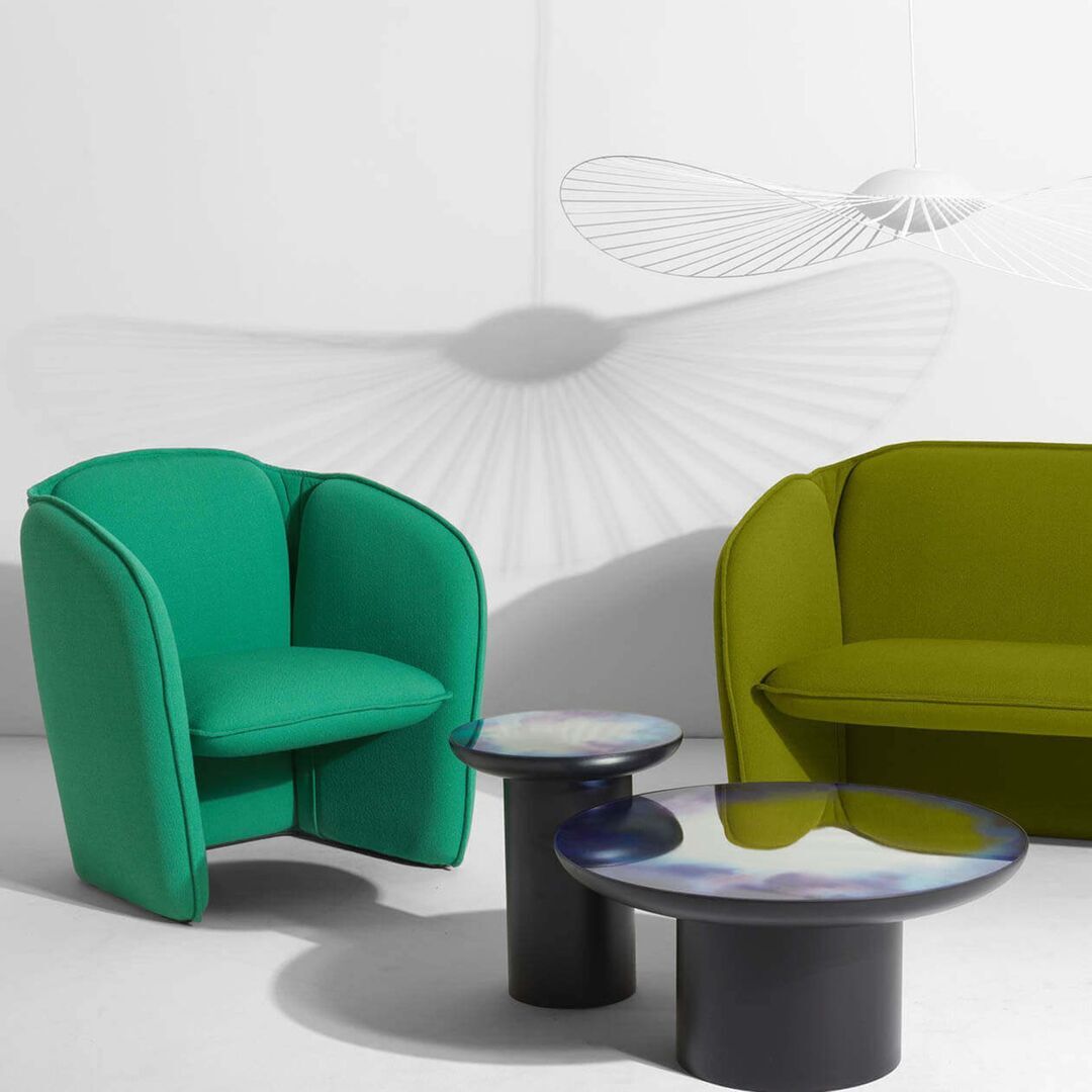 Petite Friture Sessel Lily von Petite Friture Mint Green-2