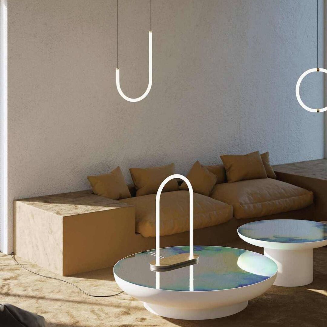 Petite Friture Spiegel Couchtisch Francis von Petite Friture White / Green,